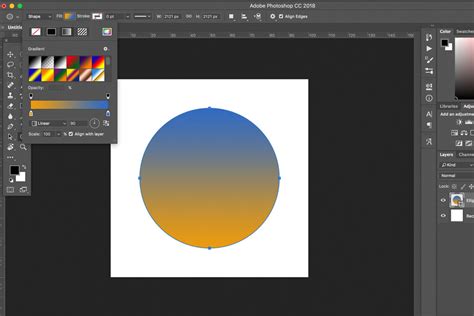 Click your mouse anywhere, hold shift and click again. How to Make a Perfect Circle in Photoshop - Draw One in ...