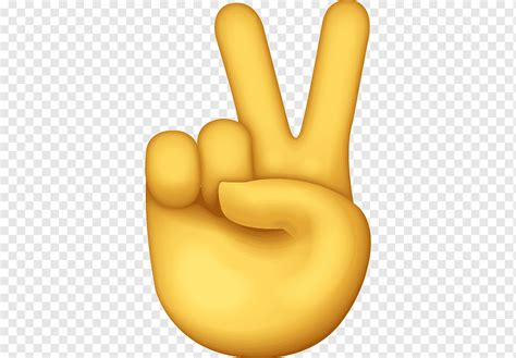 Emoji Peace Symbols Text Messaging Iphone Emoji Peace Hand Sign Victory Png Pngwing