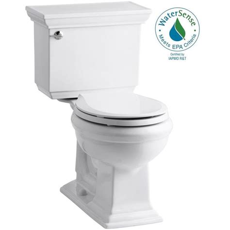 Kohler Memoirs Stately Piece Gpf Single Flush Round Toilet With