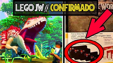 Confirmados Sets Lego Jurassic World 2 Fallen Kingdom YouTube