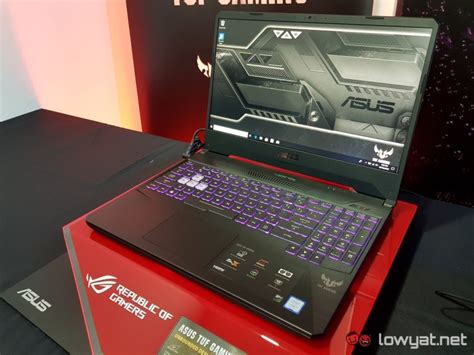 Asus Tuf Gaming Fx505 Notebook To Launch On 22 October Lowyatnet