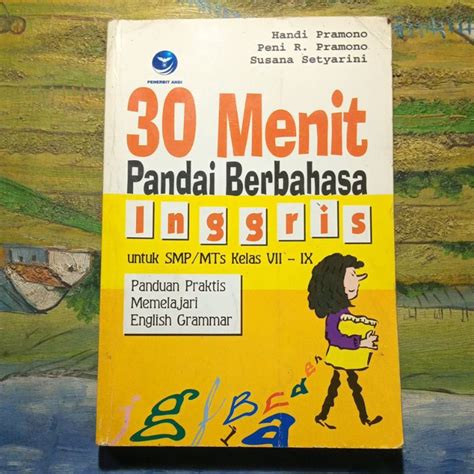 Jual Buku 30 Menit Pandai Berbahasa Inggris Shopee Indonesia