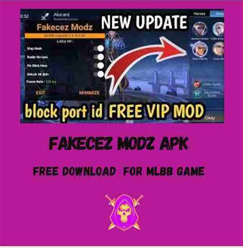 Fakecez Modz Mobile Legends APK Latest Version V40.3 Free Download