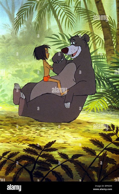 The Jungle Book Mowgli And Baloo Mowgli Baloo The Bear The Jungle Book Stock Photo