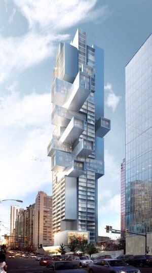 Towers Mix Of Horizontal Vertical Planes Redefines Urban Living
