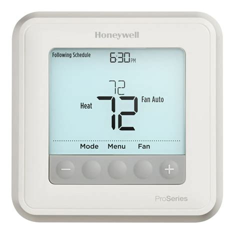 Honeywell Home Th6220d1002 Focuspro 6000 5 1 1 Programmable Thermostat Premier White Walmart