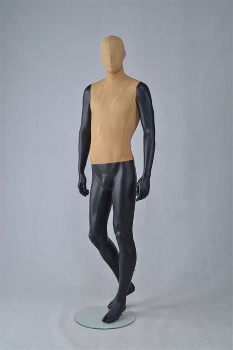 High Quality Full Body Fabric Mannequin Male Fashion Dummy With