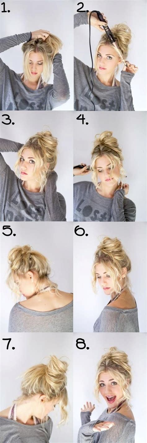 21 How To Do A Cute Messy Bun For Short Hair