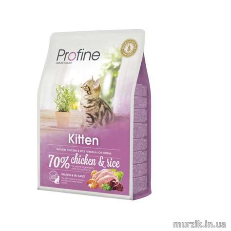 Сухой корм для котят Profine Профайн Cat Kitten с курицей 2 кг цена
