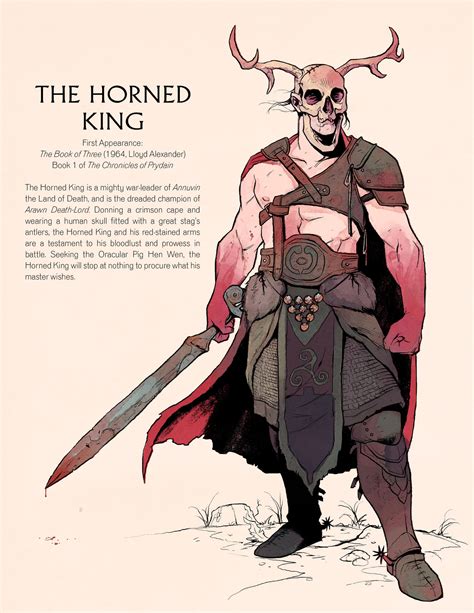 Fantasy Characters The Horned King By Deimos Remus On Deviantart