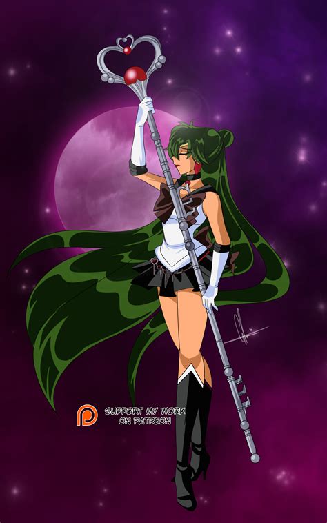 Sailor Pluto Wallpaper