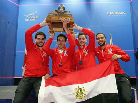 Egypt Crowned Mens World Team Champions In Washington Dc After