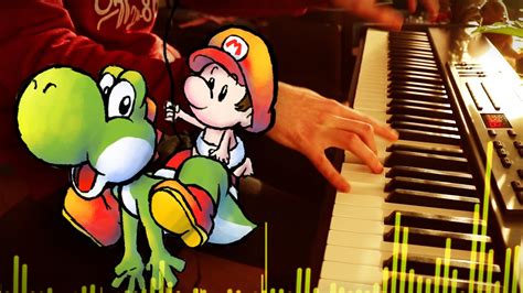 Yoshis Island Flower Garden 1st Level Theme Piano Solo Youtube