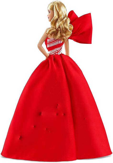The Holiday Barbie Signature 2019 Fxf01 With Doll Stand
