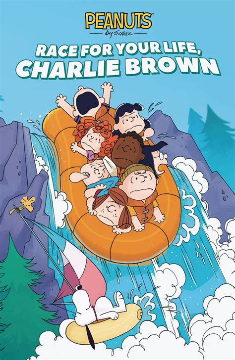 Peanuts Race For Your Life Charlie Brown Graphic Novel Comichub