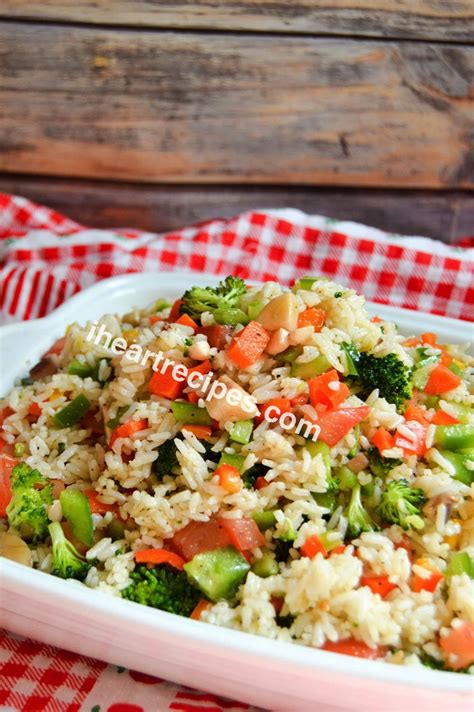 Easy Summer Rice Salad I Heart Recipes Recipe White