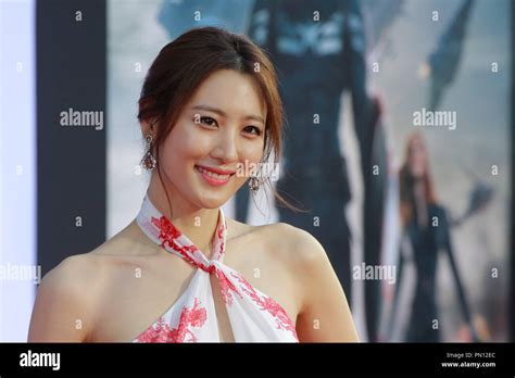 Claudia Kim At The World Premiere Of Marvels Captain America The