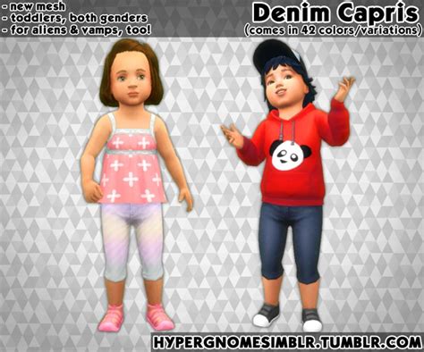 Sims 4 Alphamm Toddler Cc Image By Charity Hummel Denim