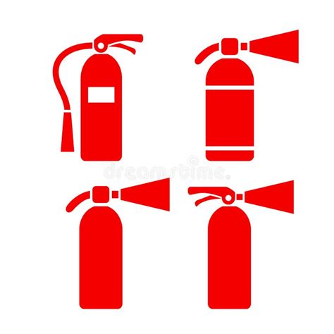 Red Fire Extinguisher Icon