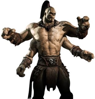 Mortal kombat (commonly abbreviated mk) is a popular series of fighting games created by midway, which in turn spawned a number of related media. Goro (Mortal Kombat) - Wikipedia