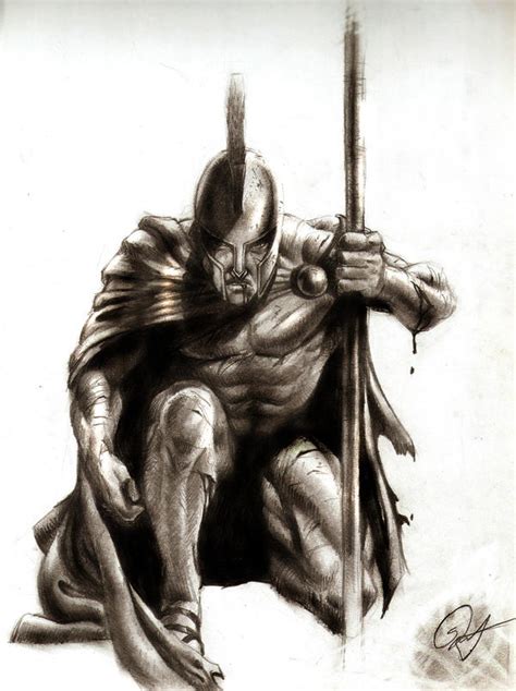 Spartan Warrior By Robicomics On Deviantart