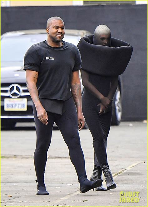 Kanye West S Wife Bianca Censori Wears Full Nylon Dress For Church Service Photo