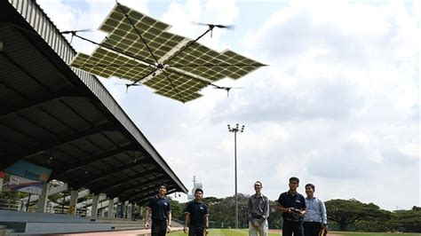 Asias First Fully Solar Powered Quadcopter Drone