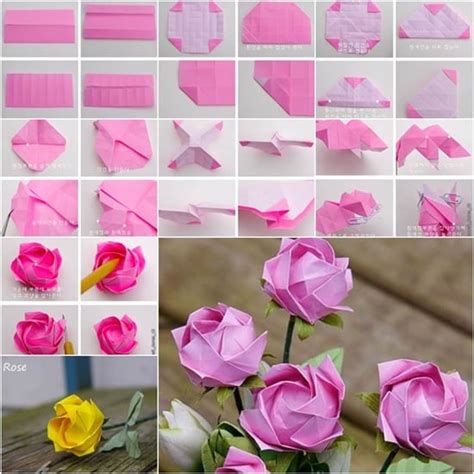 How To Make An Origami Flower Rose Step By Best Flower Site