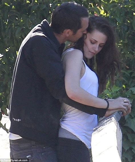 Racy Kristen Stewart Photos Do They Show Her Cheating Bra Strap Kissing And Groping