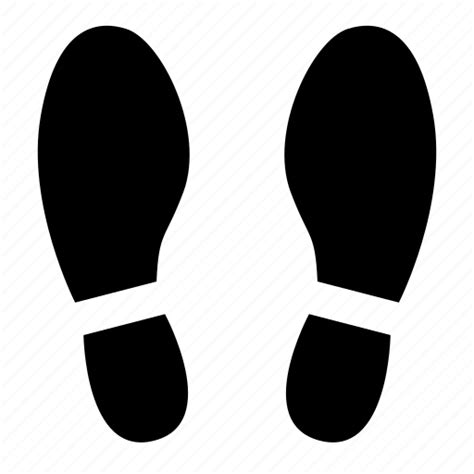 Foot Footprint Print Shoe Icon