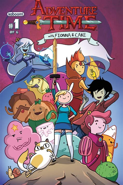 ‘adventure Time With Fionna And Cake Comic Miniseries Coming In January