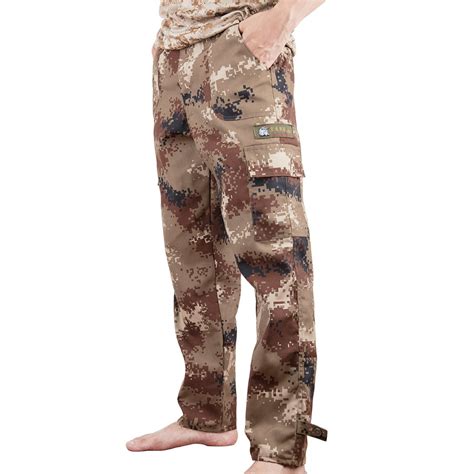 Sayfut Men Digital Camo Bdu Pant Desert Camo Cargo Pants With Pockets