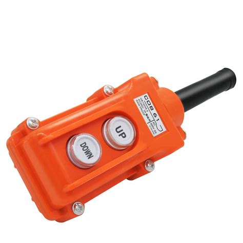 Buy Mxuteuk Rain Proof Up Down Switch Control Station Crane Pendant Hoist Push Button Switch