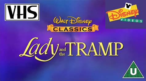 Opening To Lady And The Tramp Digitally Remastered Uk Vhs 1998