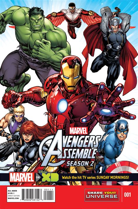 Preview Marvels Avengers Assemble Season Two 1 Comic Vine