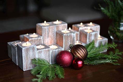 How To Make A Diy Wooden Candle Holders Thediyplan