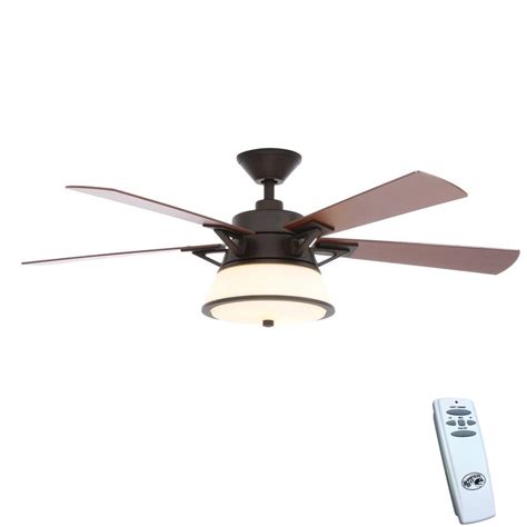 Find many great new & used options and get the best deals for hampton bay remote control & uc7067rc ceiling fan receiver at the best online prices at ebay! Hampton Bay Marlowe 52 in. LED Indoor Oil Rubbed Bronze ...