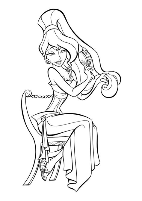 Hercules is an animated walt disney, released in 1997. Hercules coloring pages