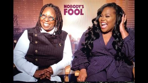 Whoopi Goldberg And Amber Riley Talk About Nobodys Fool Youtube