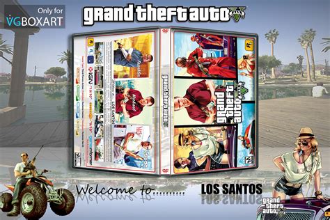 Viewing Full Size Grand Theft Auto V Box Cover
