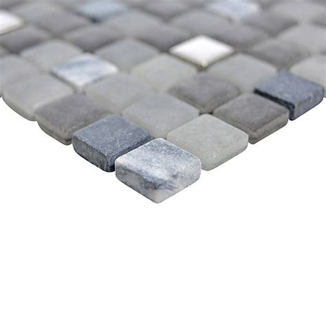 Mosaik Square Mix Nero 30x30cm Pris Per Ark Bauhaus