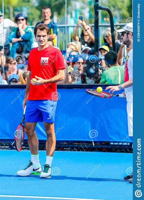Seventeen Times Grand Slam Champion Roger Federer Of Switzerland
