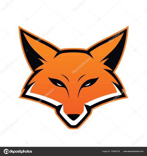 Fox Head Mascot — Stock Vector © Sundatoon 163065738