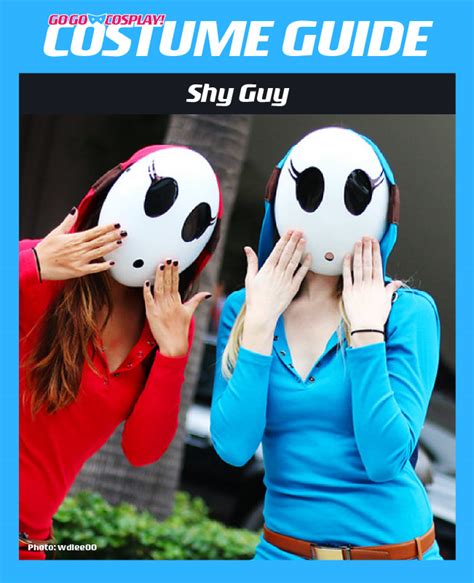 Shy Guy Costume Guide Go Go Cosplay