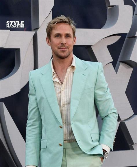 Ryan Gosling At The Gray Man Premiere In 2022 Suit Jacket Single