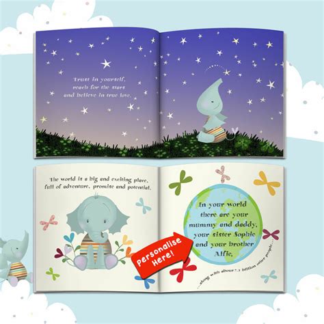Welcome To The World Personalised New Baby Book From £2195