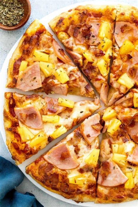 The Perfected Hawaiian Pizza A Tasty Fusion Of Sweet And Savory