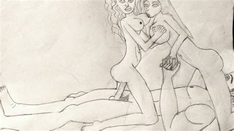 Threesome Fantasies Erotic Art