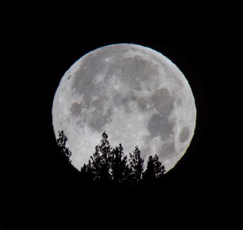 Super Moon Full Moon Over Copper Mountain Co June 2013