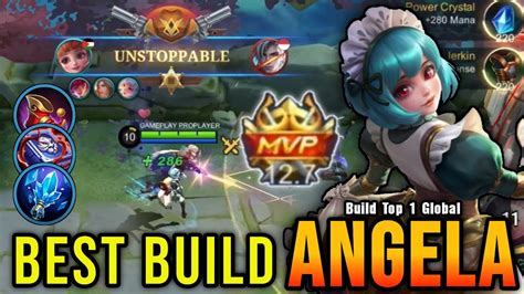 angela best build 100 unstoppable build top 1 global angela ~ mlbb youtube
